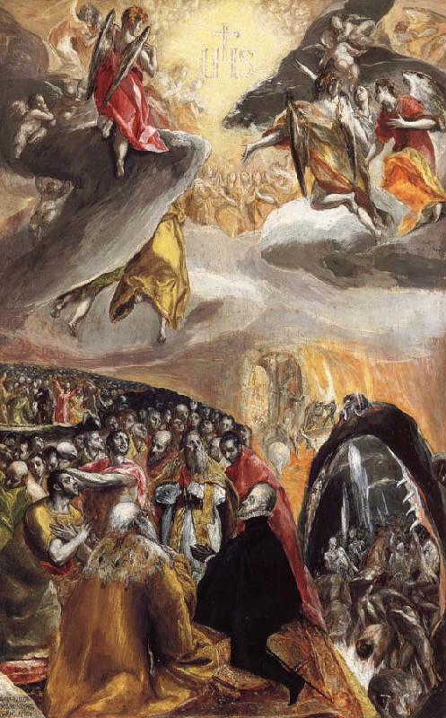 El Greco THe Adoration of the Name of Jesus Sweden oil painting art